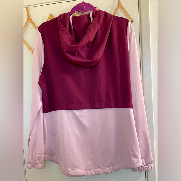 Columbia Omni-wick Vestavia Hills Full Zip Pink Lightweight Hoodie Jacket Sz L - Picture 2 of 11